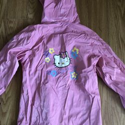 Hello Kitty Sanrio Rain Jacket 
