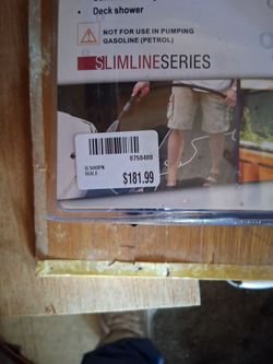 Rule Slimline Series Deck Shower Pump