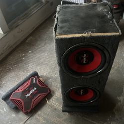 Xplōd Amp 760W & 10 Inch Woofers 700W Each