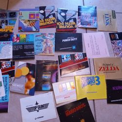 Nintendo Posters N Manuals
