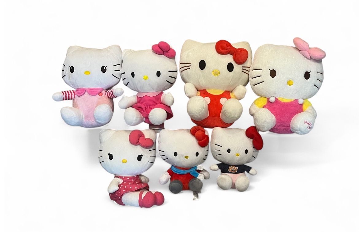 Hello Kitty Plushies