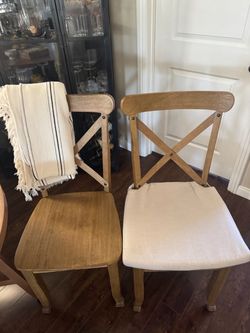 Pottery Barn dining chairs
