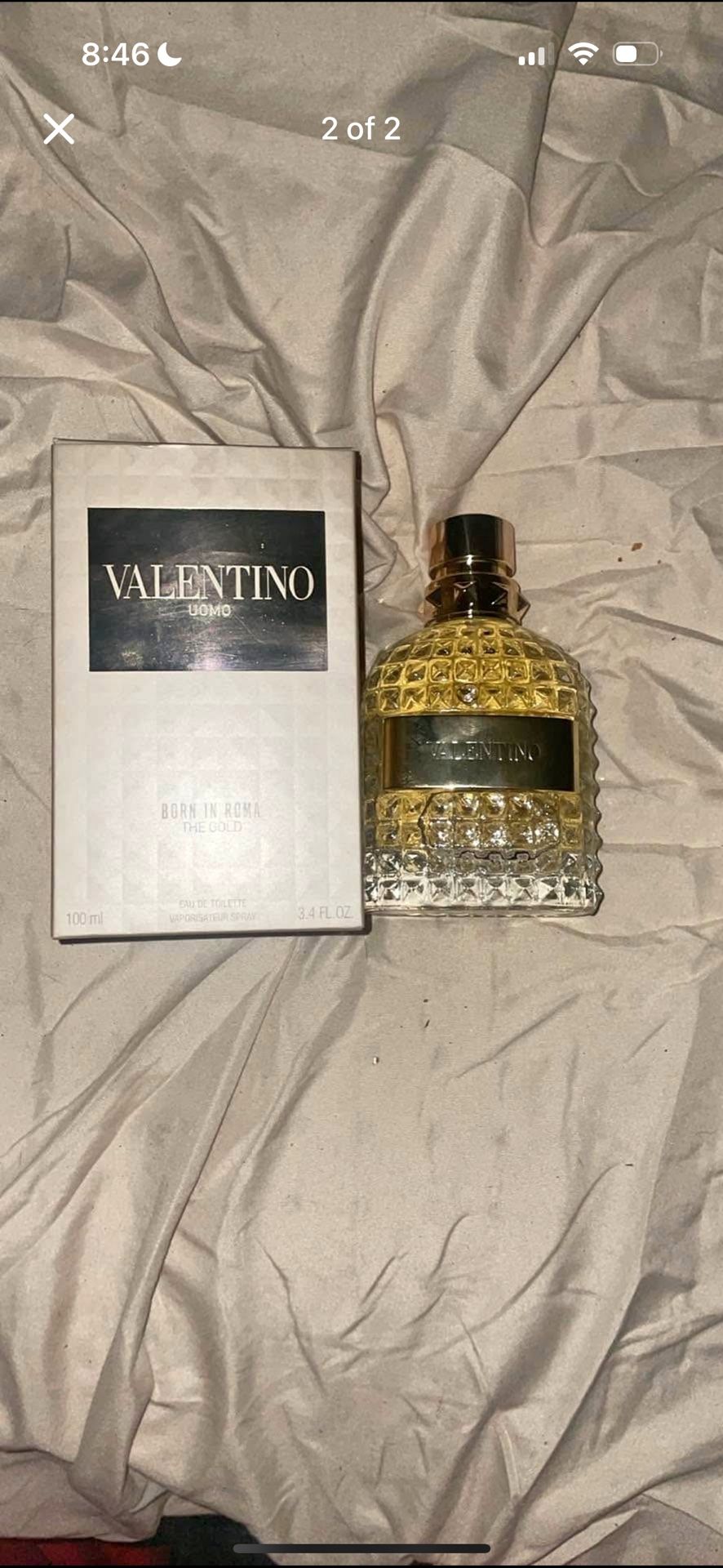 Brand New Valentino Gold Born In Roma
