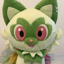 Pokemon Sprigatito Grass Cat Build A Bear BAB Plush Nintendo Game Freak 2023