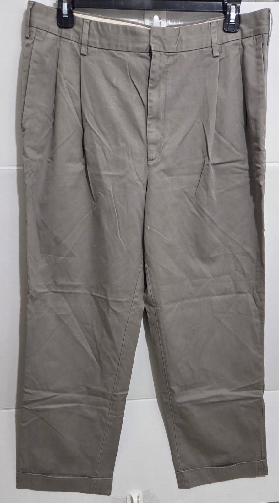 Banana Republic Pants Mens 38x32 Chino Aiden Fit Brown Preppy Dress Slacks