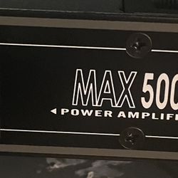 Amp 500 250 Watts Per Side