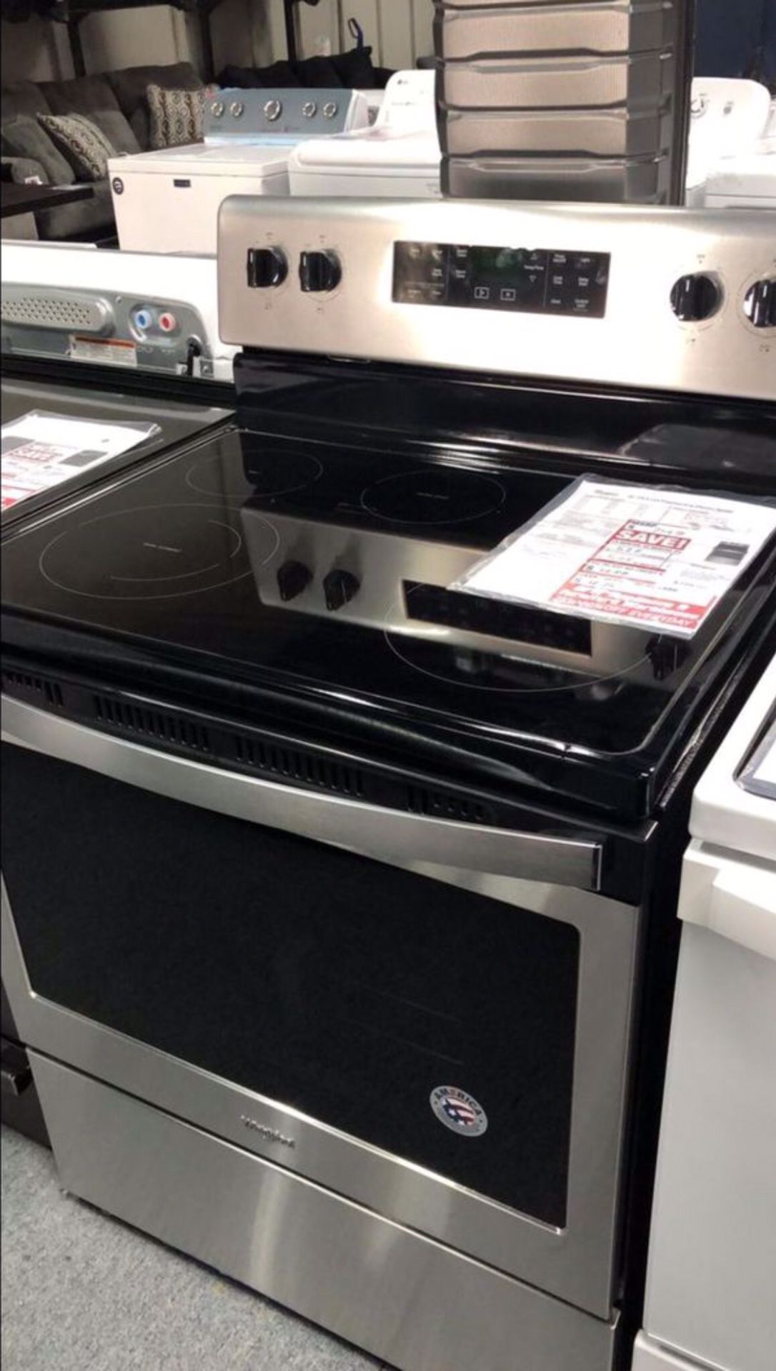 Freestanding electric range 30 inches regular price $749 our price $449