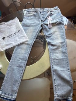purple jeans size 36