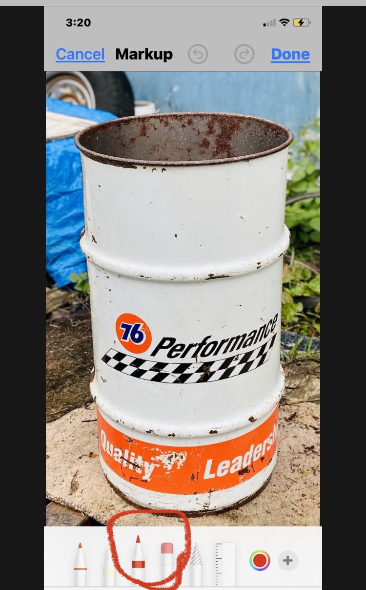 Vintage 76 Barrel