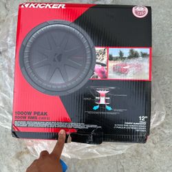 Kicker speaker 