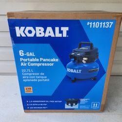 Kobalt Portable Pancake Air Compressor -BRAND NEW 