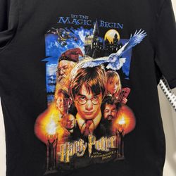 Harry Potter T-Shirt — XL — “Philosopher’s Stone” Graphic