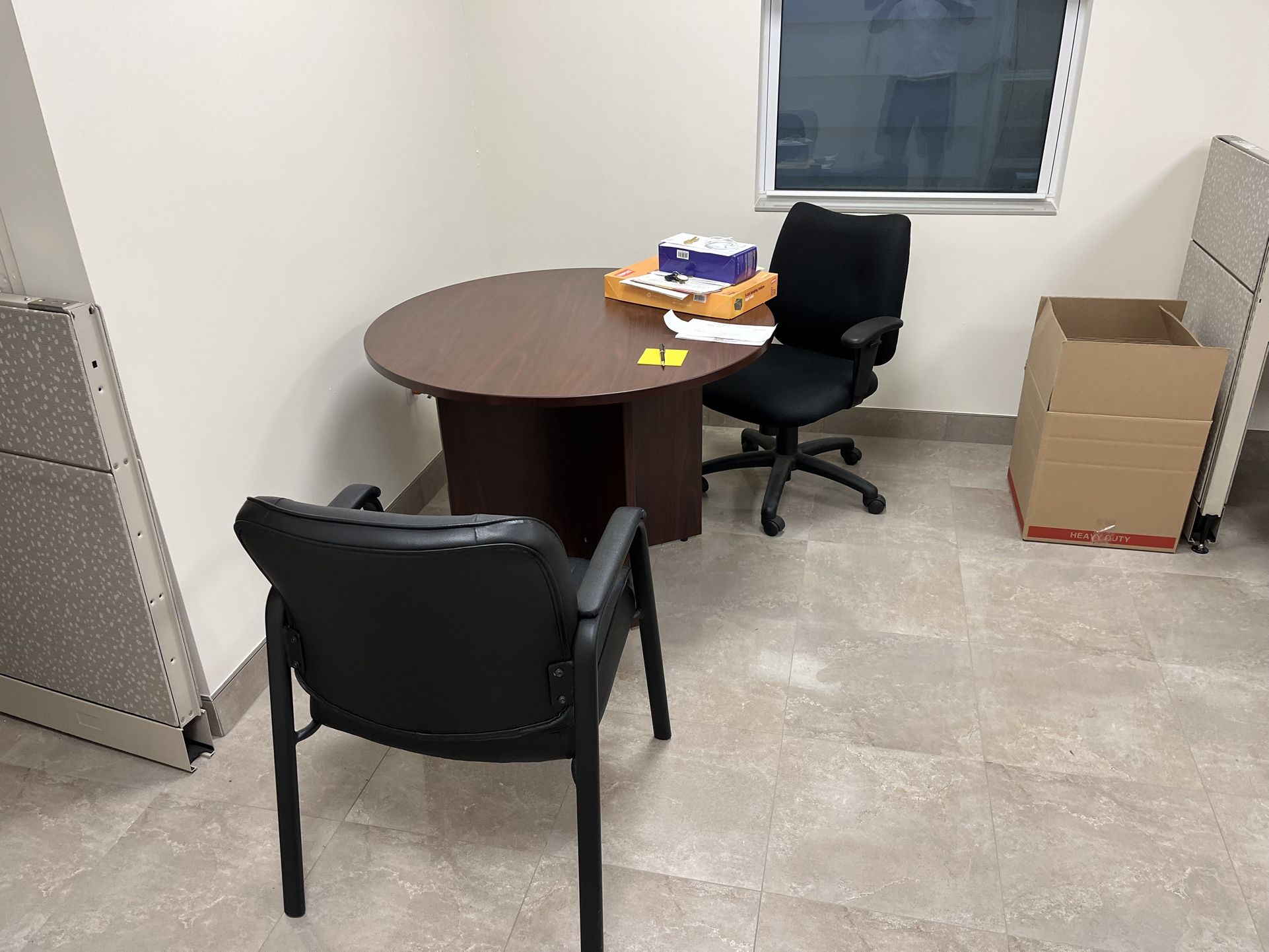 1 Conference Table (fits 4 seats)$50