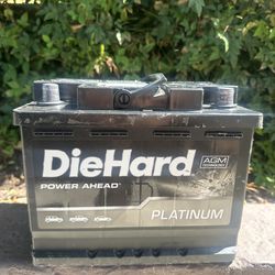 DieHard Platinum AGM battery Trade with old version