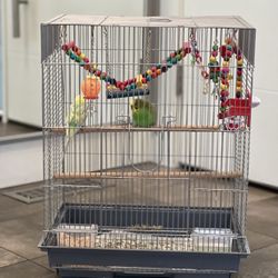 Cage With All The Accessories 