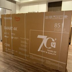 TOSHIBA FIRE TV 85”