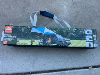 Ozark Trail Universal SUV Awning, Gray, 2 Steel Poles