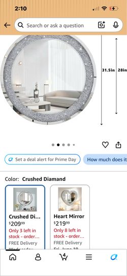 Crushed Diamon Mirror
