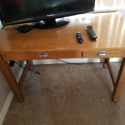 Desk, solid wood $60