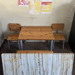 Picture And Kids Table For Sale 
