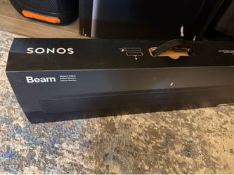 Sonos Beam Generation 1 Sound Bar - Premium Home Theater Audio | Alexa Built-In | WiFi Streaming