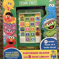 Sesame Street Me Reader With 8 Books