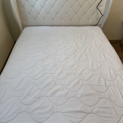Ivory Queen Bed Frame 
