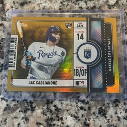 Baseball Trading Card Jac Caglianone 16/50