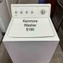 Kenmore washer 
