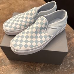Checkered Vans