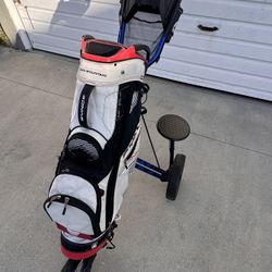 Sun Mountain Speed Push Cart With -130 SYNC Bag and Seat