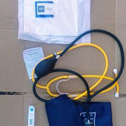 NEW Blood Pressure Kit - Stethoscope, Oral Digital Thermometer, Handheld BP Cuff, Sell all