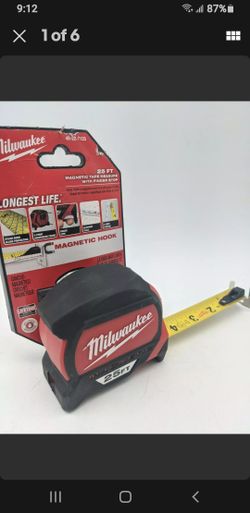 Milwaukee -48-22-1725 25ft Magnetic Tape Measure - Blueprint Scale, 2 Side Print, BRAND NEW