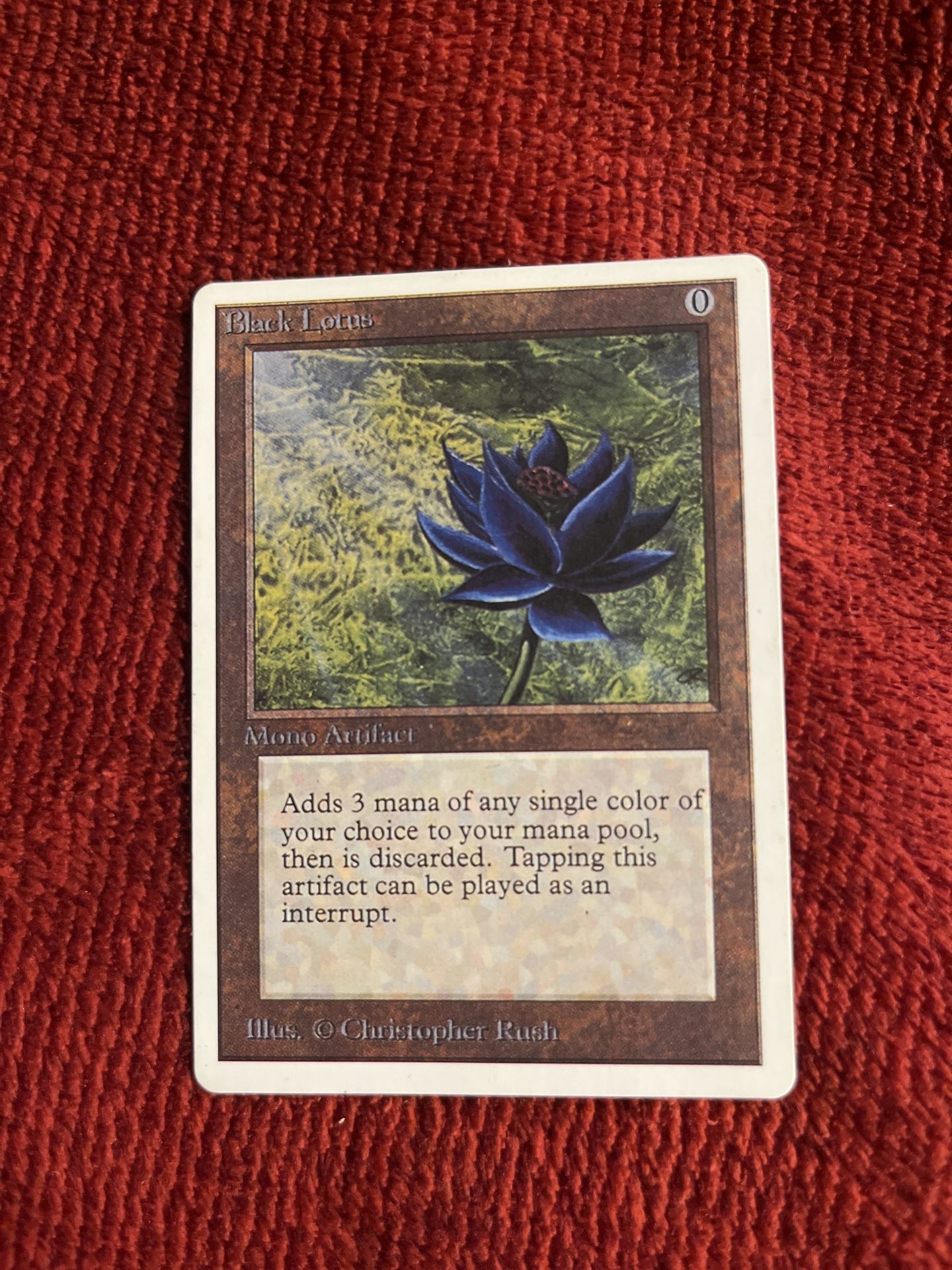 Magic The Gathering , Black Lotus Unlimited