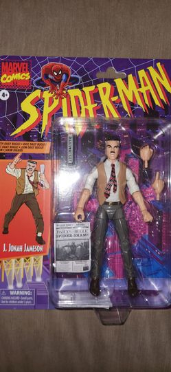 Marvel Legends Spiderman Retro J Jonah Jameson
