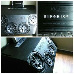 12in kicker Comp VR speakers .