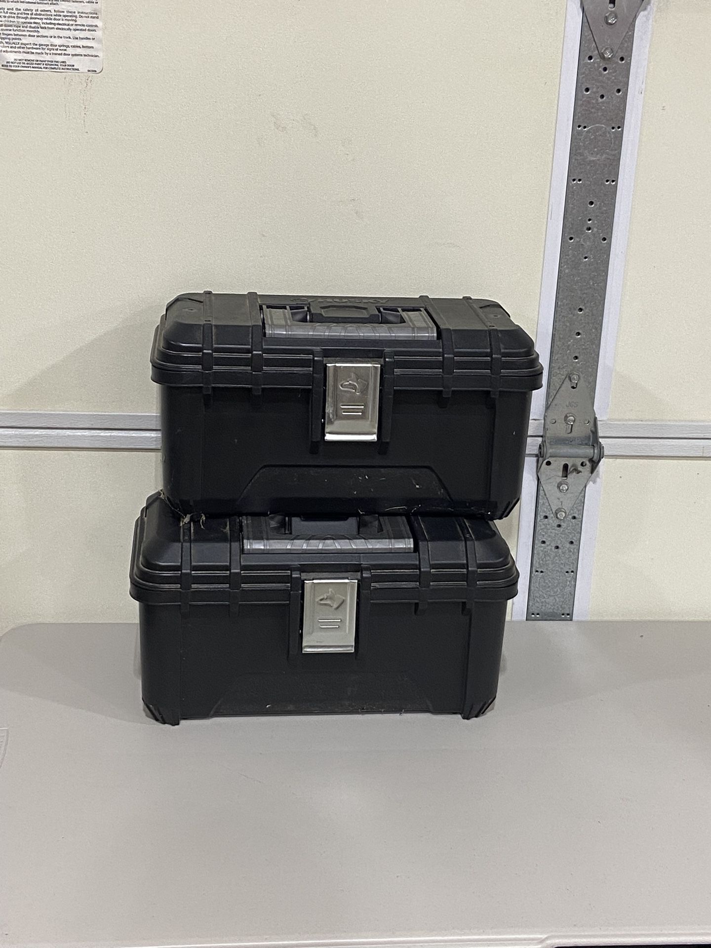 2.Husky Plastic Tool Boxes