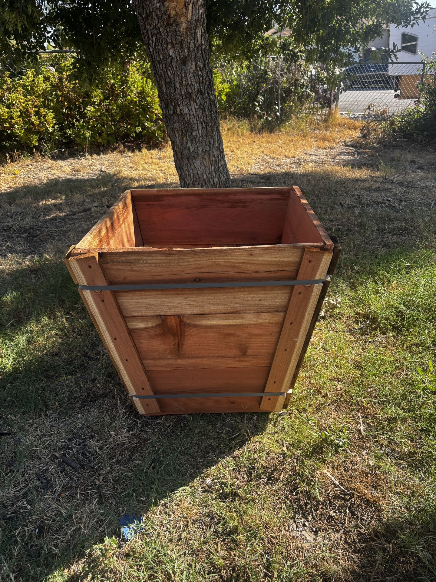 24 Gallon Redwood Nursery Plant Boxes