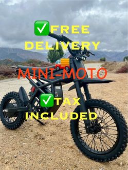 NEW - Electric GT54 (Pro) MINI Dirt E Bike E Moto, 49-50mph Top Speed