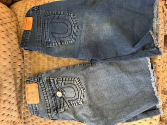 Boys 10/12 True Religion shorts both for $25