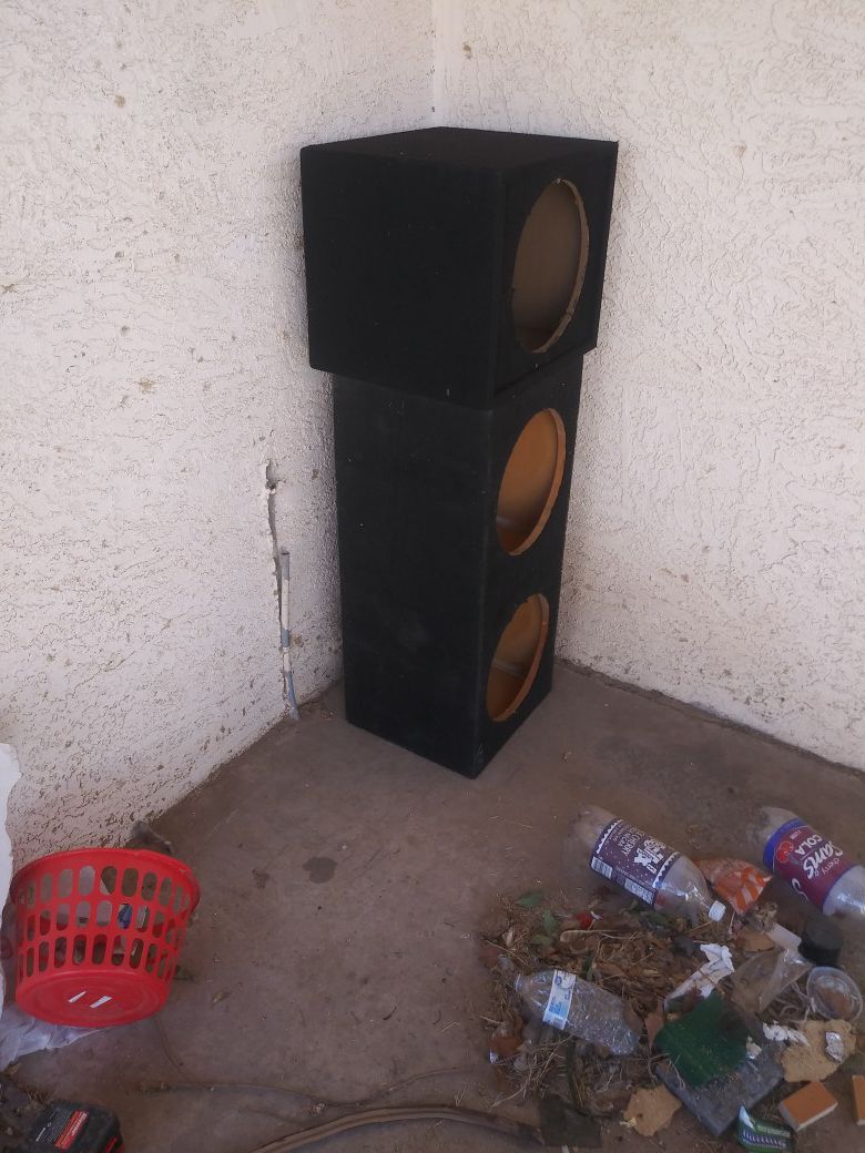 12 inch speaker box single or double