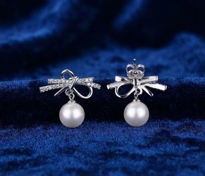Hermosos aretes de plata S925