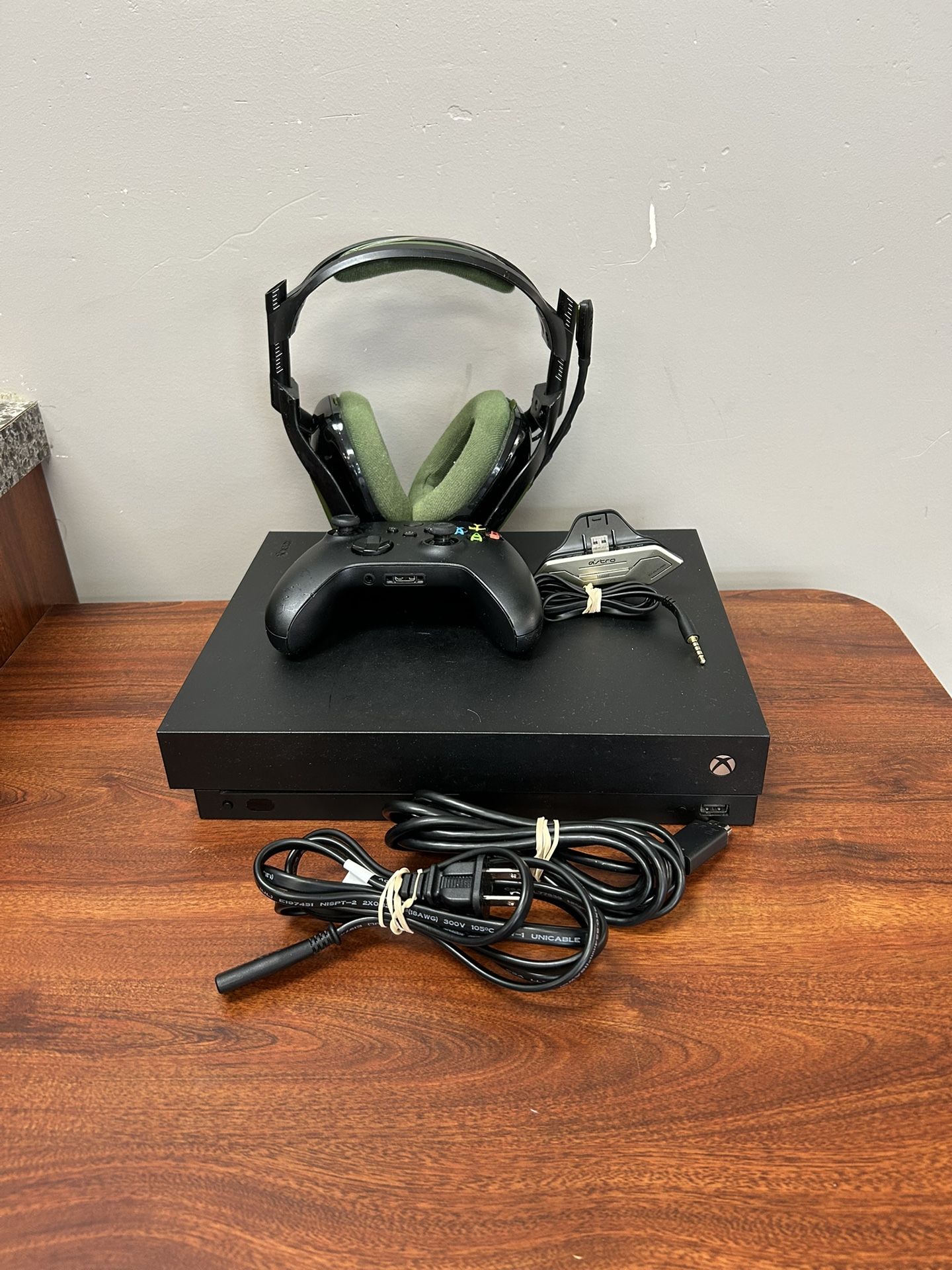 Xbox One X 1787 with Controller And Headset