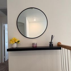Mirror And Shelf 