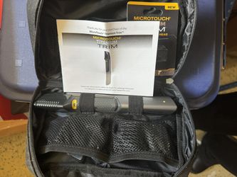 MicroTouch Titanium Trim Electric Body Groomer