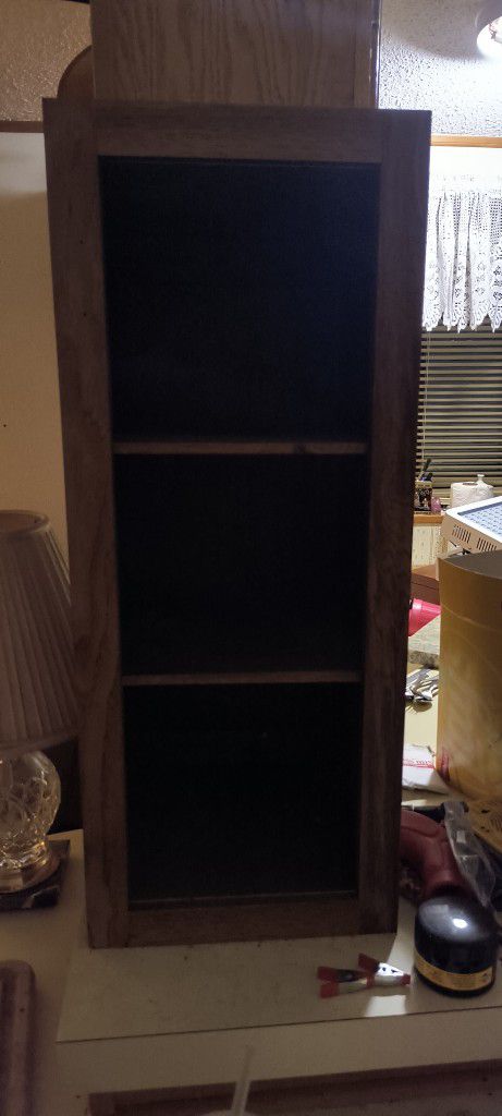 Small Table Top Curio Shelving Unit