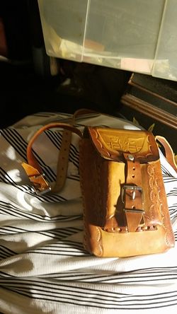 Hand made crossbody
