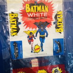 1966 BATMAN WHITE BREAD loaf large wrapper Eddy’s Helena Montana- RARE