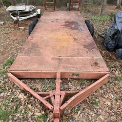 Solid Steel 18 Ft Trailer 