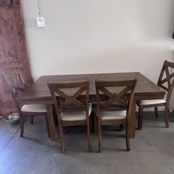 Dining Table With 6 Chairs 